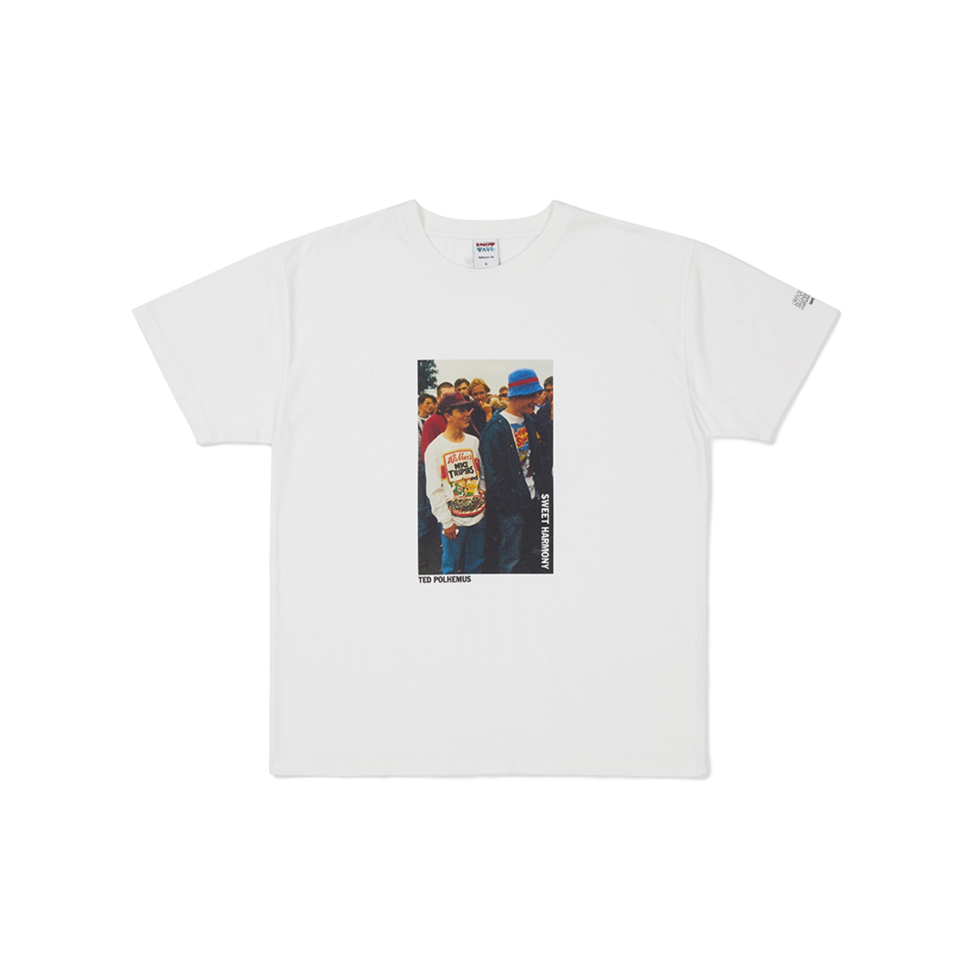 SWEET HARMONY X KNOWWAVE T SHIRTS_TED POLHEMUS KNT017m(OFF WHITE)